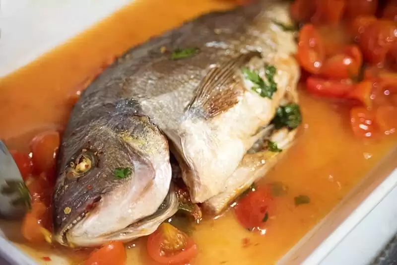 Orata all’acqua pazza