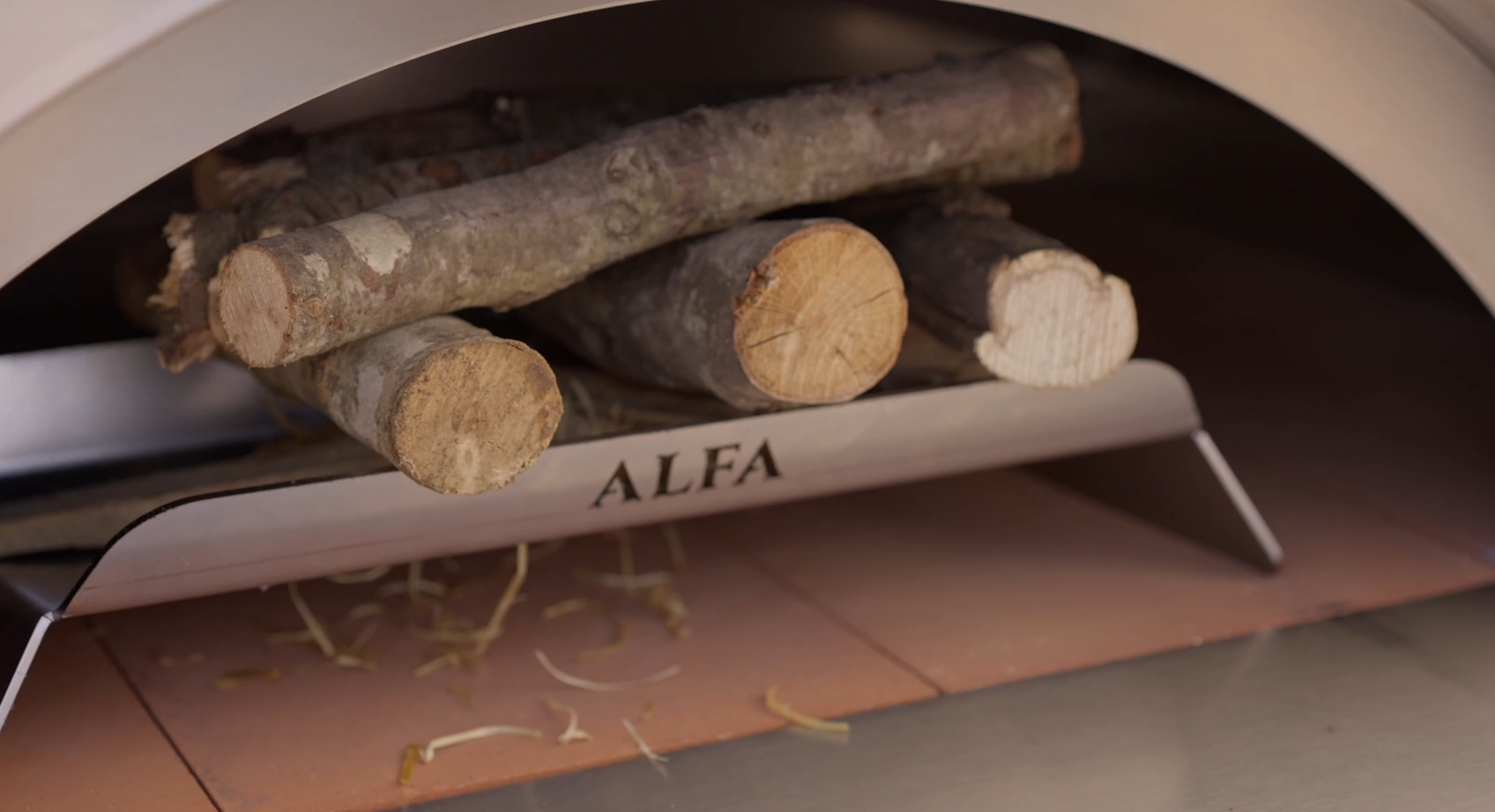 Allumage et préparation du four à bois | Alfa Forni