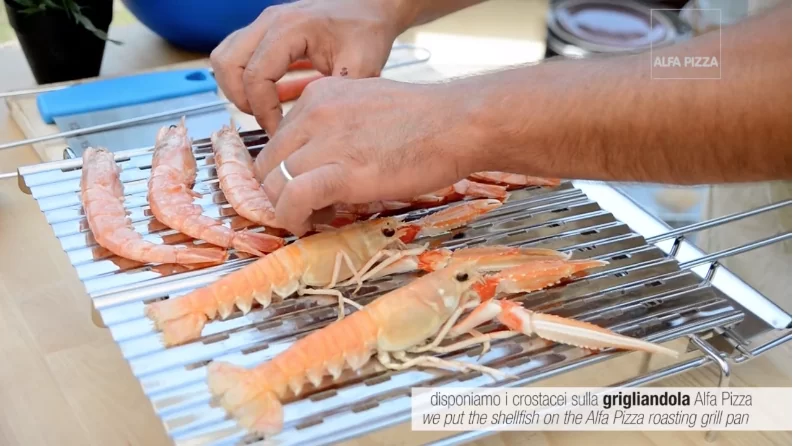 Grilled shellfish