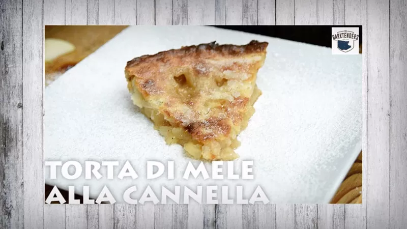 Pastel de manzana con canela