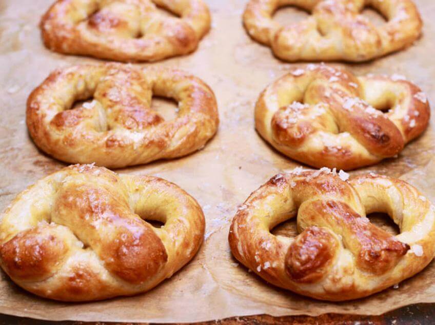 Homemade Soft Pretzels from Gemma