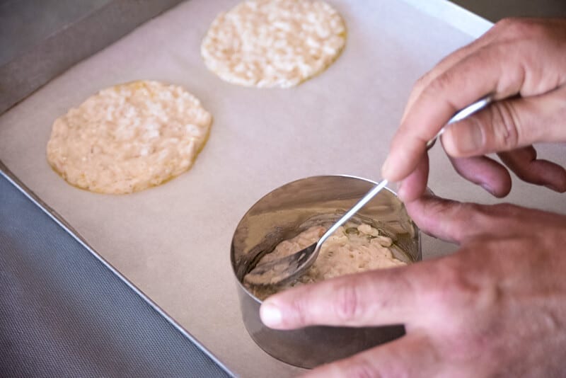 preparazione-ciale-di-riso Gefüllte Tintenfische mit knackigen Reis-Oblaten