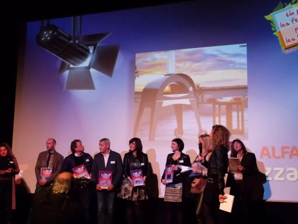 Alfa Pizza remporte le prix wgec à Paris.