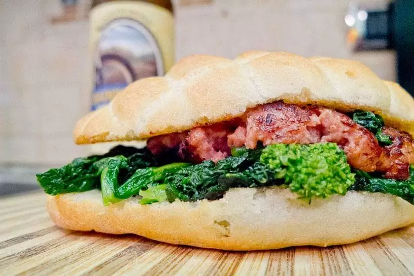 The Italian sausage for an Italian barbecue