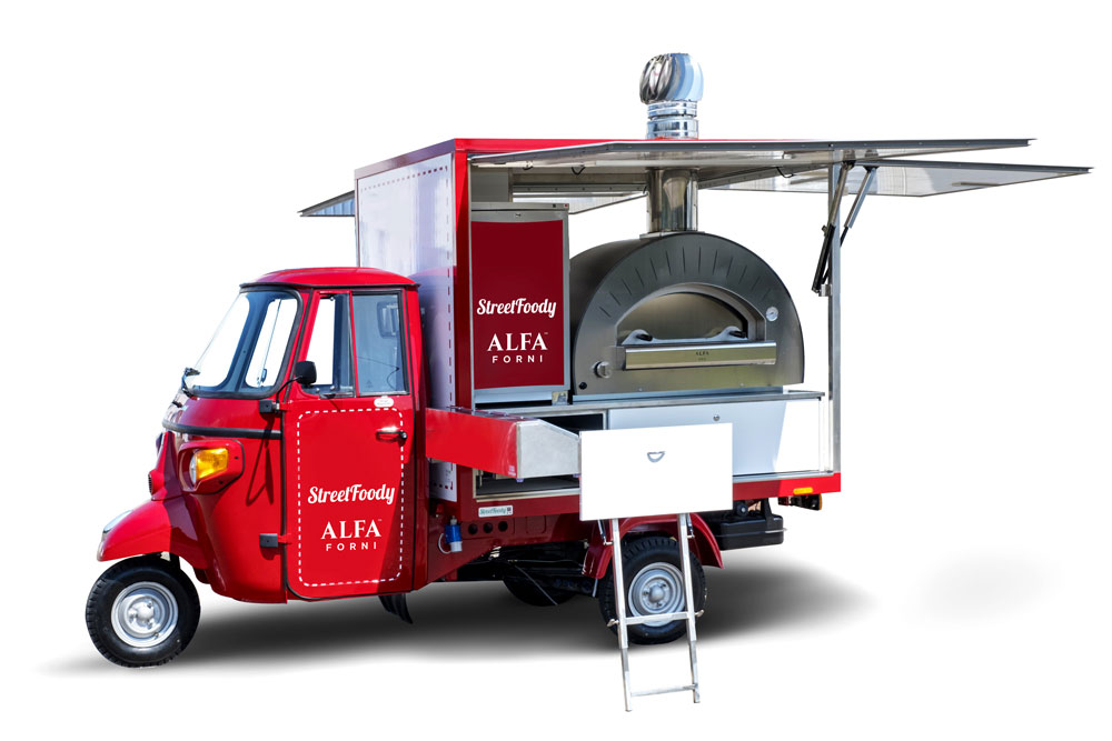 Pizza street food: equipa tu camión de comida con un horno Alfa | Alfa Forni