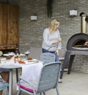 Ciao 2 Pizze - Forno a legna con piano refrattario | Alfa Forni
