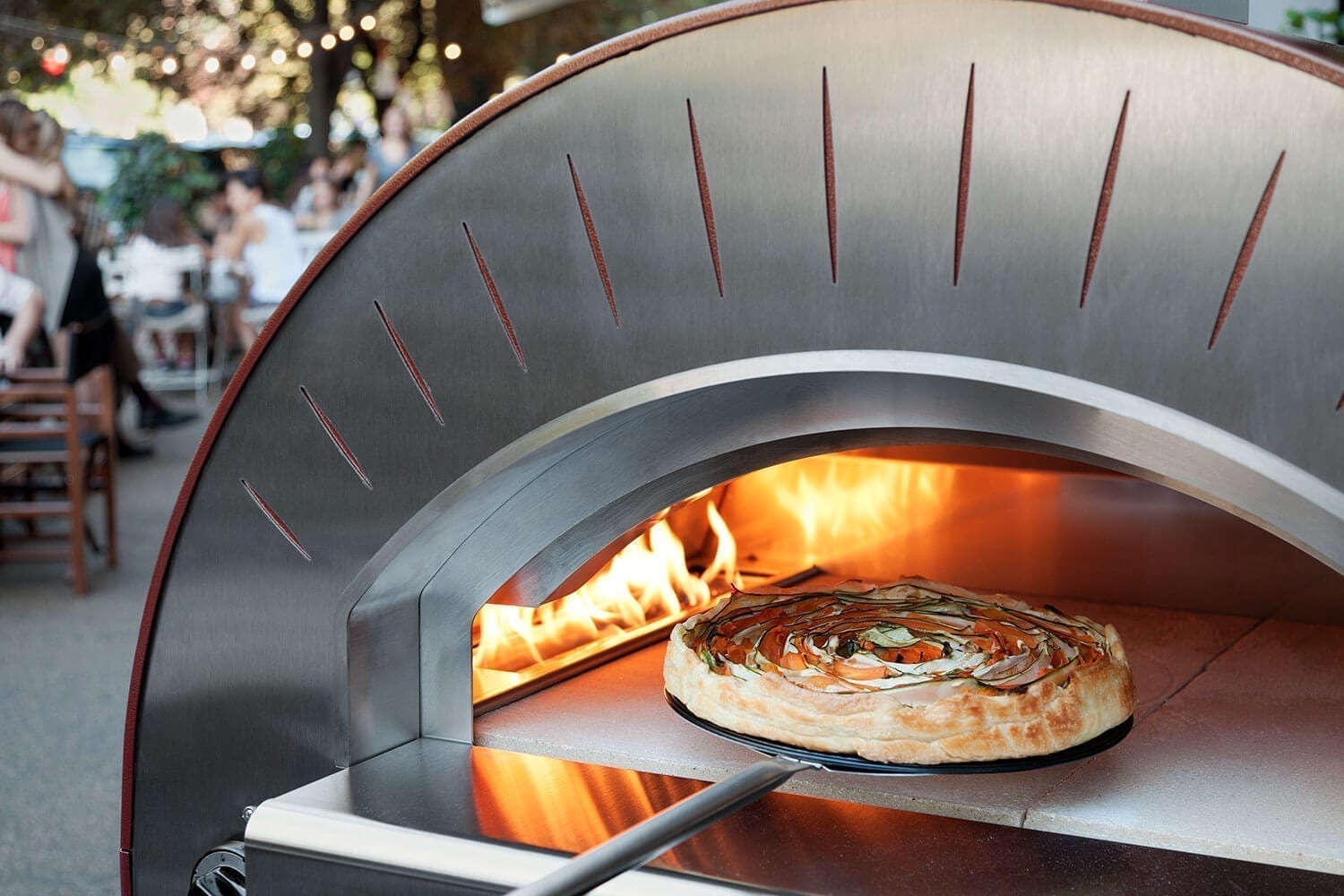 Medición Del Sur sin cable Horno a gas para pizza de exterior: todas las características fundamentales  | Alfa Forni