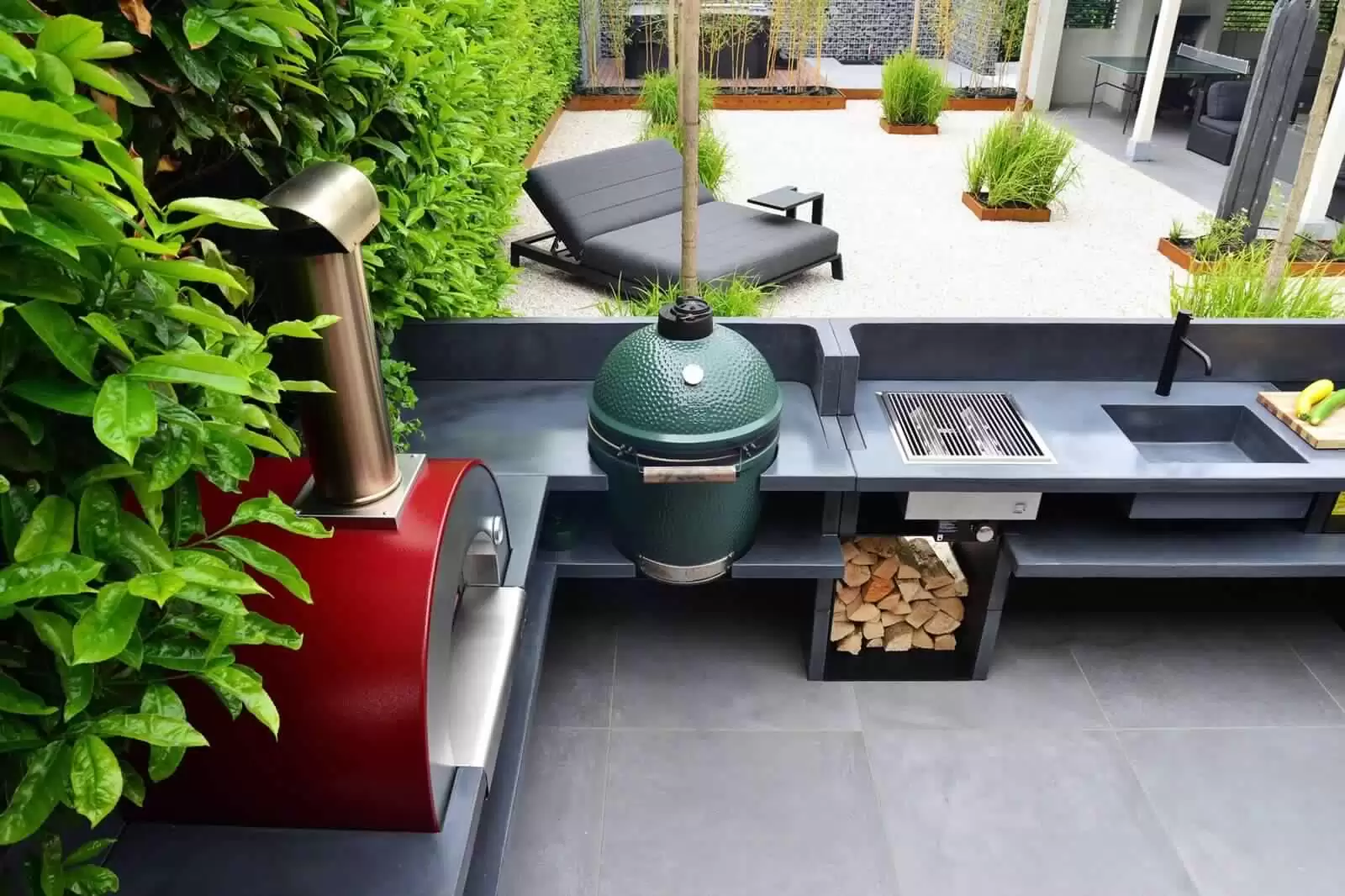 outdoor-kitchen-barts-food-factory Forno a legna di design: come riconoscere unicità e innovazione
