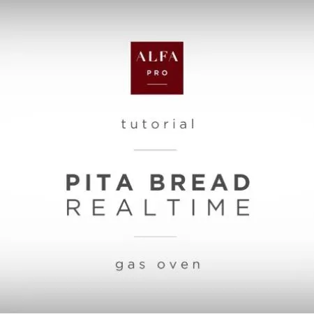 Pita bread – gas oven – Tutorial Alfa Pro
