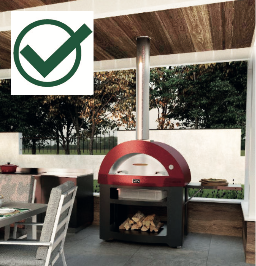 Where to put a wood-burning oven for pizzas? | Alfa Forni