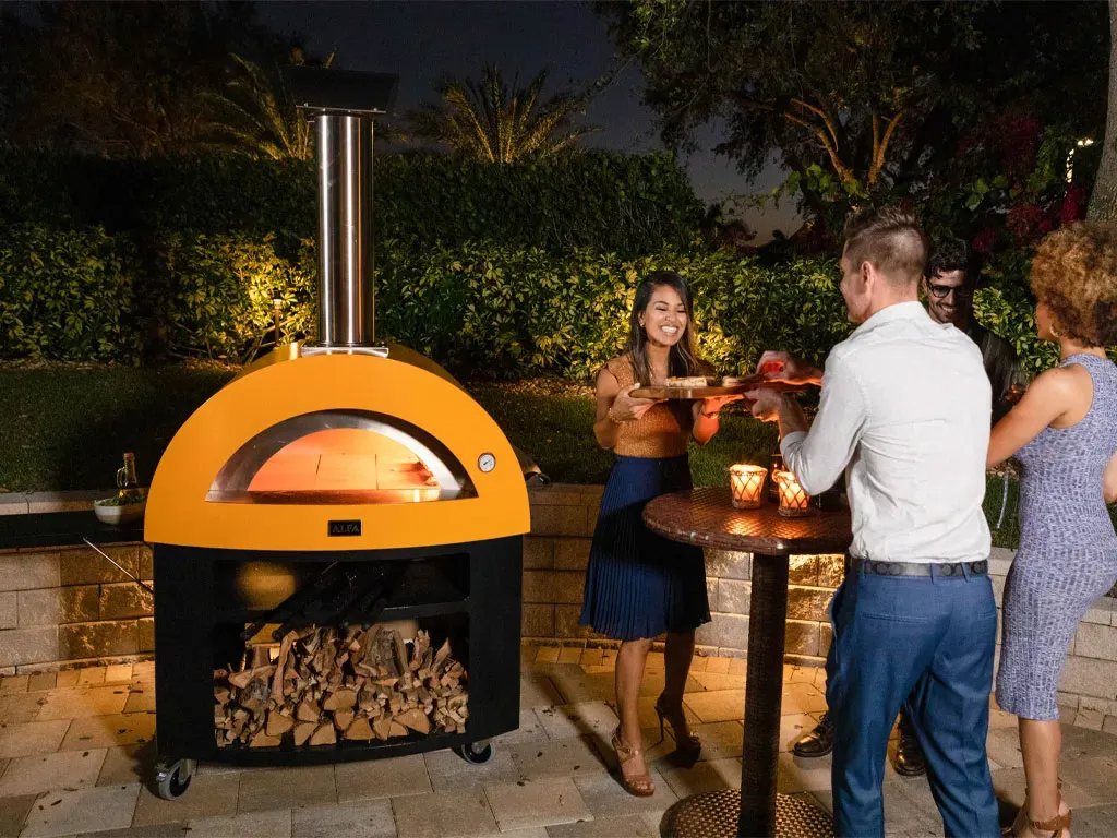 Serata pizza con amici Moderno 5 Pizze