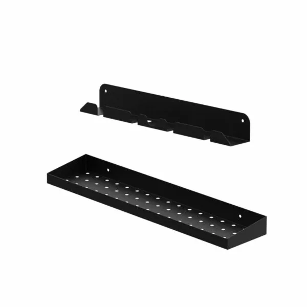 Peel support with integrated basin