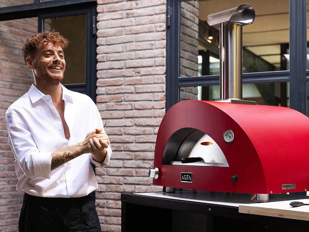Todos los hornos Alfa Forni: hornos de leña y de gas MODERNO