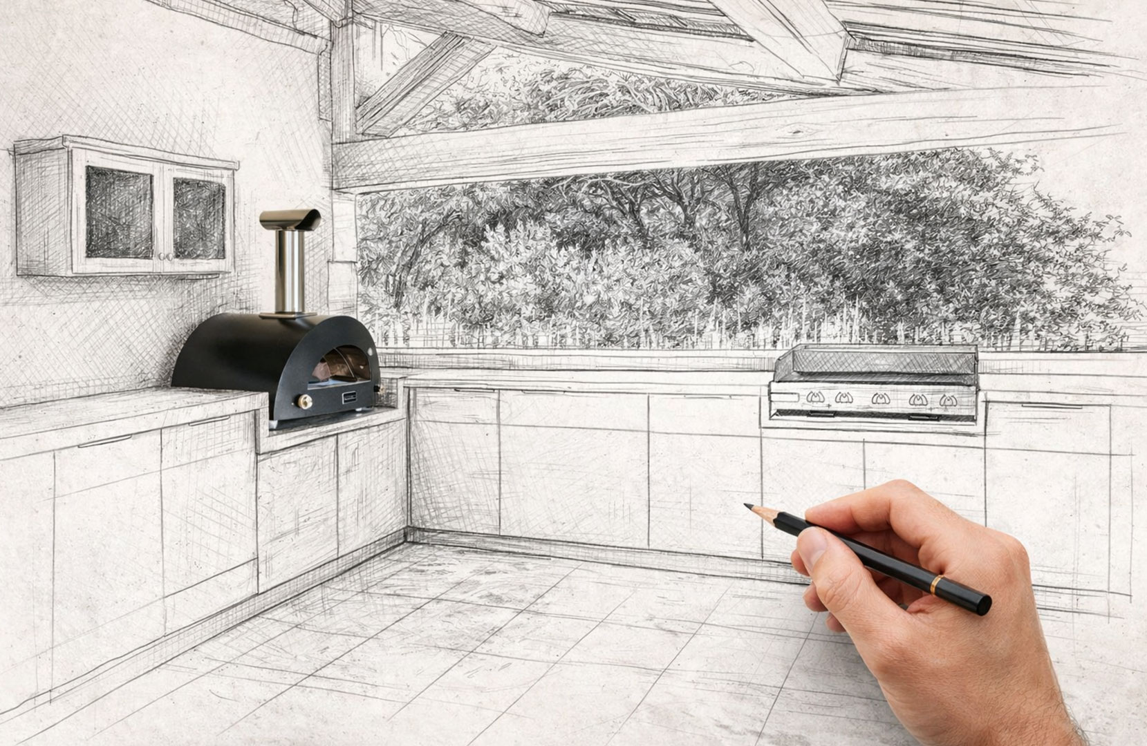 Outdoor kitchen design: integrating an oven into outdoor kitchen projects